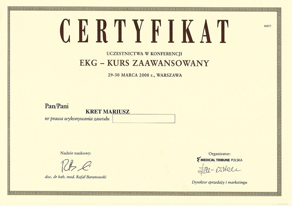 Kwalifikacje i certyfikaty